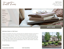 Tablet Screenshot of liveattalltrees.com